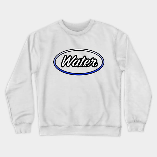 Water Crewneck Sweatshirt by lenn